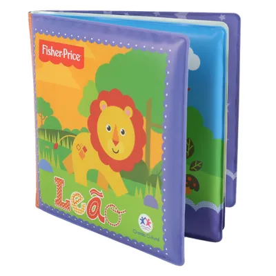 Livro De Banho Ciranda Cultural Fisher-price Leão